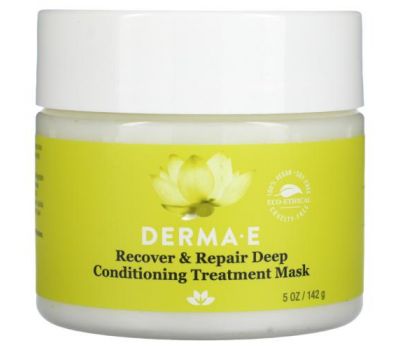 Derma E, Recover & Repair Deep Conditioning Treatment Mask, 5 oz (142 g)