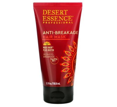 Desert Essence, Маска для хрупких и поврежденных волос, 5,1 ж. унц. (150,8 мл)
