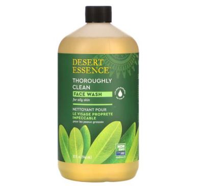 Desert Essence, Thoroughly Clean, засіб для вмивання, 946 мл (32 рідк. унції)