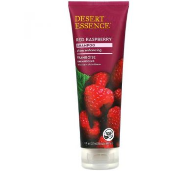Desert Essence, шампунь, червона малина, 237 мл (8 рідк. унцій)