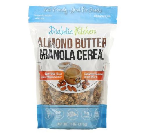 Diabetic Kitchen, Granola Cereal, Almond Butter, 11 oz (311 g)