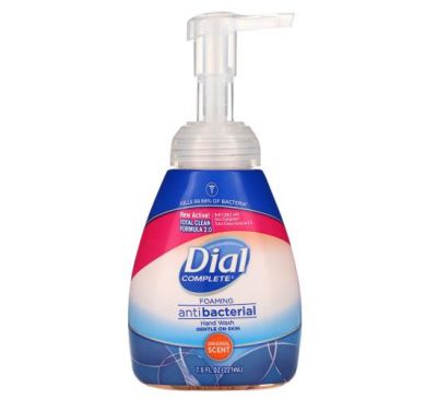 Dial, Complete, Foaming Anti-Bacterial Hand Wash, Original Scent, 7.5 fl oz  (221 ml)