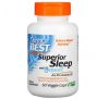 Doctor's Best, Superior Sleep with Sensoril AlphaWave, 60 Veggie Caps