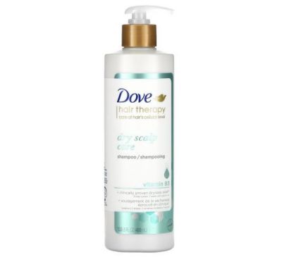Dove, Hair Therapy, Dry Scalp Care Shampoo with Vitamin B3, 13.5 fl oz (400 ml)