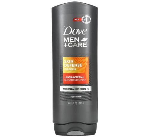 Dove, Men+Care, Skin Defense Hydrating Body Wash, 18 fl oz (532 ml)