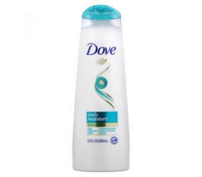 Dove, Nutritive Solutions, Daily Moisture Shampoo, For Normal, Dry Hair, 12 fl oz (355 ml)