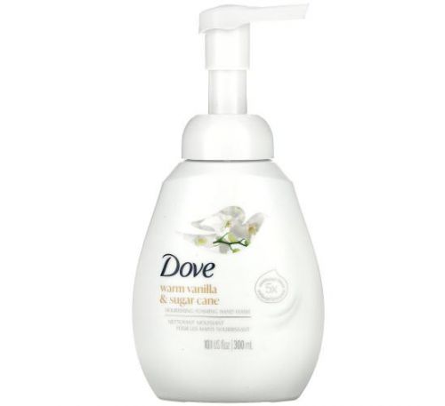 Dove, живильна пінка для миття рук, ваніль і цукрова тростина, 300 мл (10,1 рідк. унції)