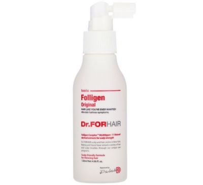 Dr.ForHair, Folligen Tonic Original, тоник, оригинальная формула, 120 мл (4,06 жидк. унции)