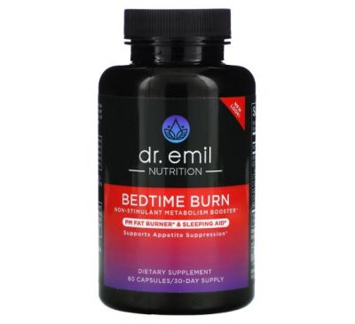 Dr Emil Nutrition, Bedtime Burn, 60 Capsules