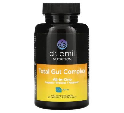 Dr Emil Nutrition, Total Gut Complex, 60 Capsules