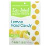 Dr. John's Healthy Sweets, Lemon Hard Candy, + Fiber & Vitamin C, Sugar Free, 3.85 oz (109 g)