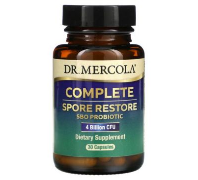 Dr. Mercola, Complete Spore Restore, 4 Billion CFU, 30 Capsules