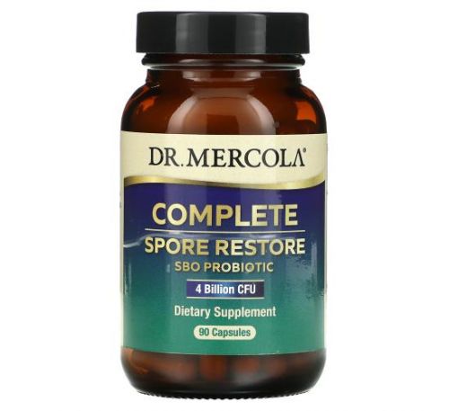 Dr. Mercola, Complete Spore Restore, 4 Billion CFU, 90 Capsules