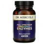 Dr. Mercola, Enzymes, Full Spectrum, 90 Capsules