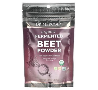 Dr. Mercola, Fermented Beet Powder, 5.29 oz (150 g)