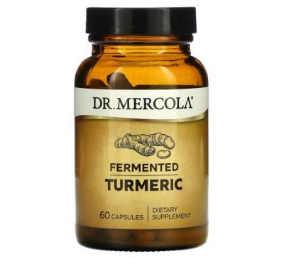 Dr. Mercola, Fermented Turmeric, 60 Capsules