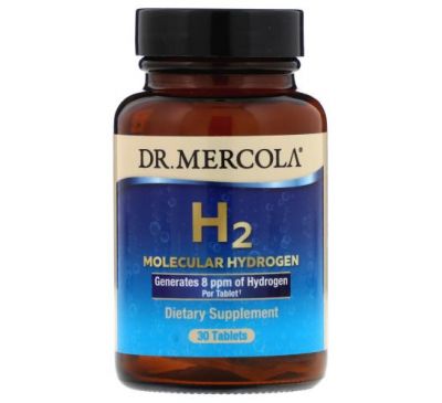 Dr. Mercola, Молекулярный водород H2, 30 таблеток