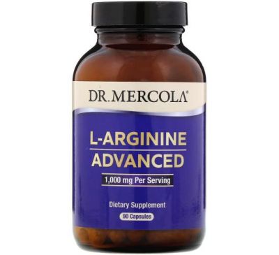 Dr. Mercola, L-Arginine Advanced, 333 mg, 90 Capsules