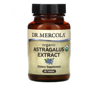 Dr. Mercola, Organic Astragalus Extract, 60 Tablets