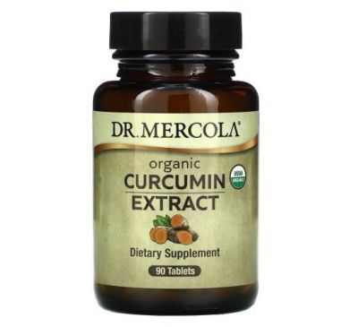 Dr. Mercola, Organic Curcumin Extract, 90 Tablets