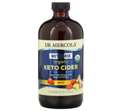 Dr. Mercola, Organic Keto Cider, Spicy, 16 oz (473 ml)