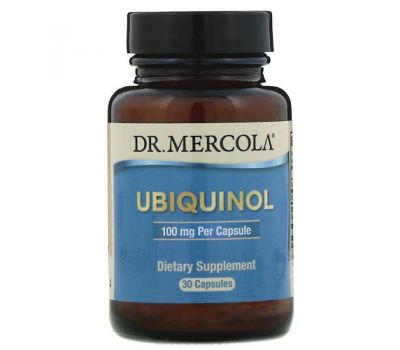 Dr. Mercola, Ubiquinol, 100 mg, 30 Capsules