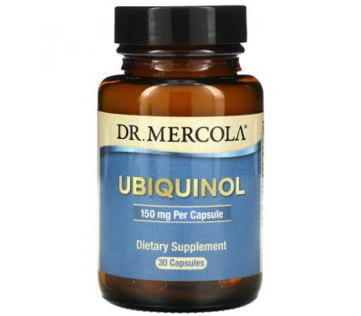 Dr. Mercola, Ubiquinol, 150 mg, 30 Capsules