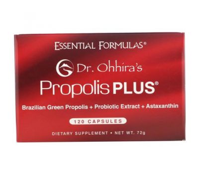 Dr. Ohhira's, Propolis Plus, 120 Capsules