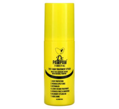 Dr. PAWPAW, 7-In-1 Hair Treatment Styler, Multi-Use Haircare Cream with Natural PawPaw, 5 fl oz (150 ml)