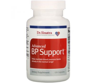 Dr. Sinatra, Advanced BP Support, 120 Capsules
