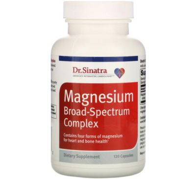 Dr. Sinatra, Magnesium Broad-Spectrum Complex, 120 Capsules