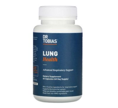 Dr. Tobias, Lung Health, 60 Capsules