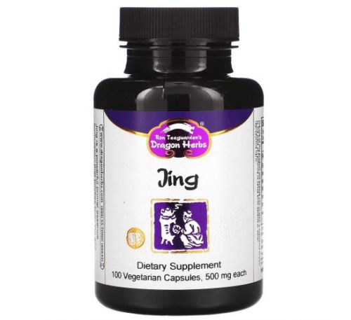 Dragon Herbs, Jing, 500 mg, 100 Veggie Caps