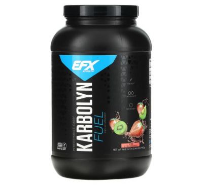 EFX Sports, Karbolyn Fuel, Strawberry Kiwi, 4.3 lbs (1950 g)