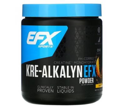 EFX Sports, Kre-Alkalyn EFX в порошке, манго, 220 г (7,76 унции)