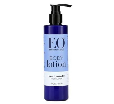 EO Products, Body Lotion, French Lavender, 8 fl oz (236 ml)