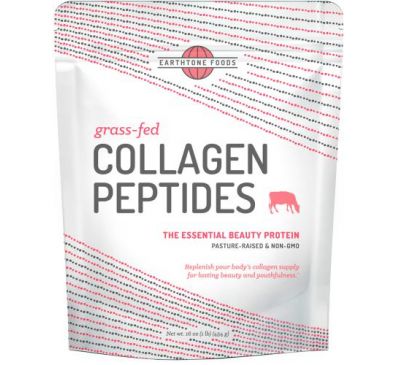 Earthtone Foods, пептиди колагену, з нейтральним смаком, 454 г (16 унції)
