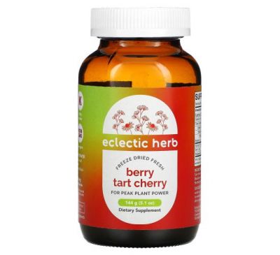 Eclectic Institute, Berry Tart Cherry, Whole Food POWder, 5.1 oz (144 g)