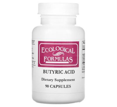 Ecological Formulas, Butyric Acid, 90 Capsules