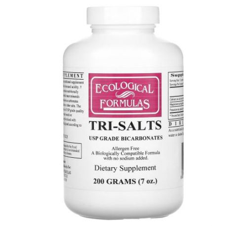 Ecological Formulas, Tri-Salts, 7 oz (200 g)