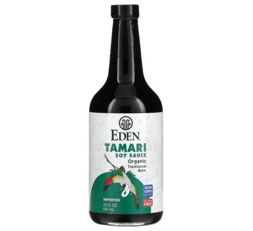 Eden Foods, Organic Tamari Soy Sauce, 20 fl oz (591 ml)