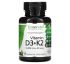Emerald Laboratories, Vitamin D3 + K2, 60 Vegetable Caps