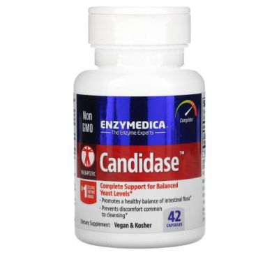 Enzymedica, Candidase, 42 капсули