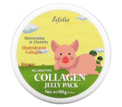 Esfolio, Collagen Jelly Pack, 3.53 oz (100 g)
