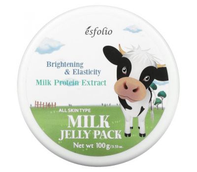 Esfolio, Milk Jelly Pack, 3.53 oz (100 g)