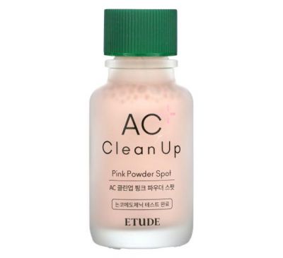 Etude, AC Clean Up, Pink Powder Spot, 0.5 fl oz (15 ml)