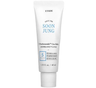Etude, Soon Jung, 5 Panthensoside Cica Balm, 1.35 fl oz (40 ml)