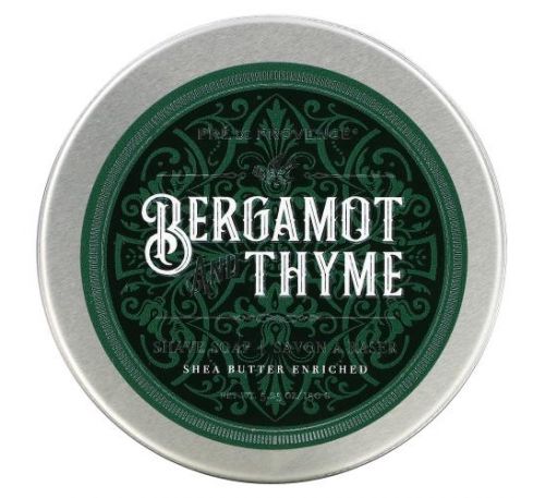 European Soaps, Shave Soap, Bergamot and Thyme, 5.25 oz (150 g)