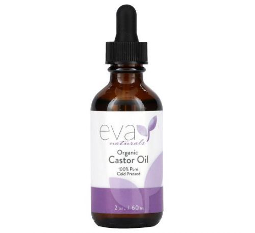 Eva Naturals, Organic Castor Oil, 2 oz (60 ml)