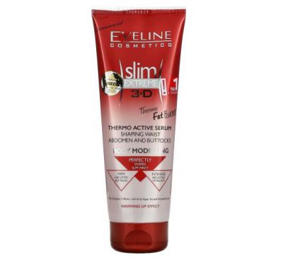 Eveline Cosmetics, Slim Extreme 3D, Thermo Active Serum, 8.8 fl oz (250 ml)